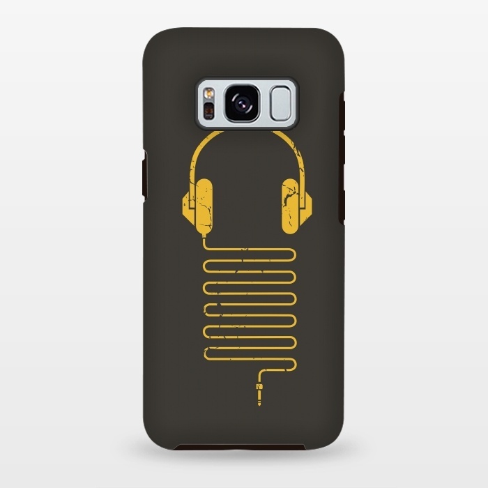 Galaxy S8 plus StrongFit GOLD HEADPHONES by Sitchko