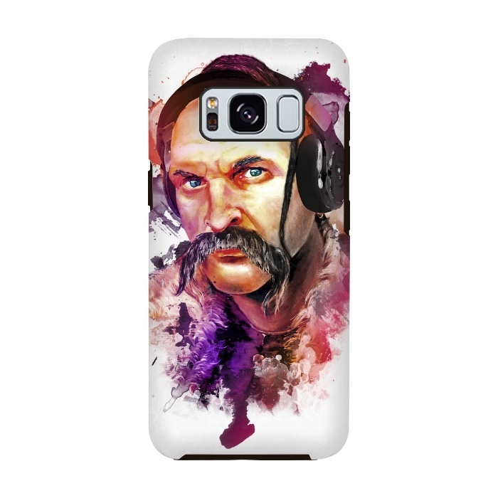 Galaxy S8 StrongFit Cossack Ivan Sirko listen music by Sitchko