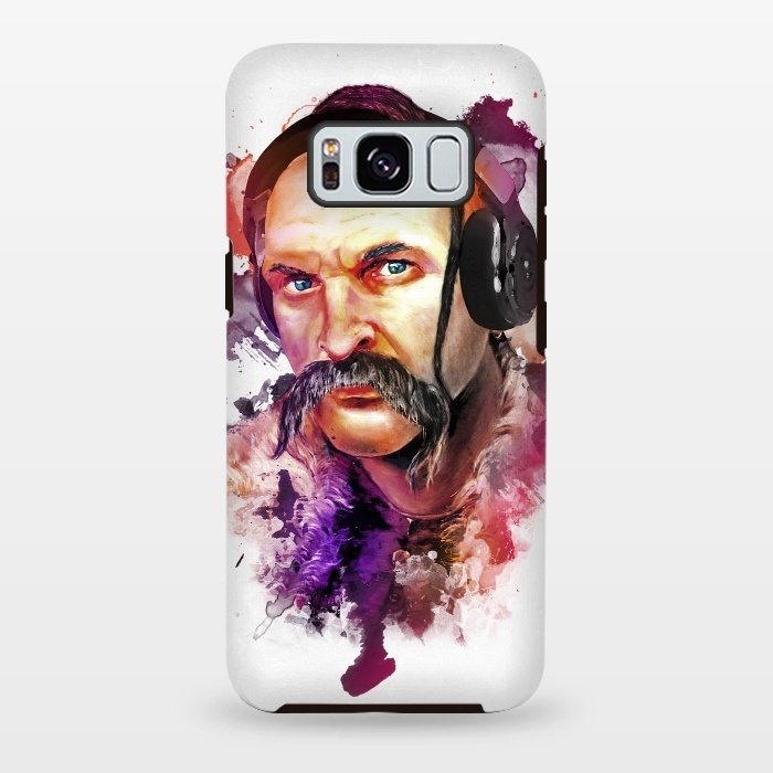 Galaxy S8 plus StrongFit Cossack Ivan Sirko listen music by Sitchko