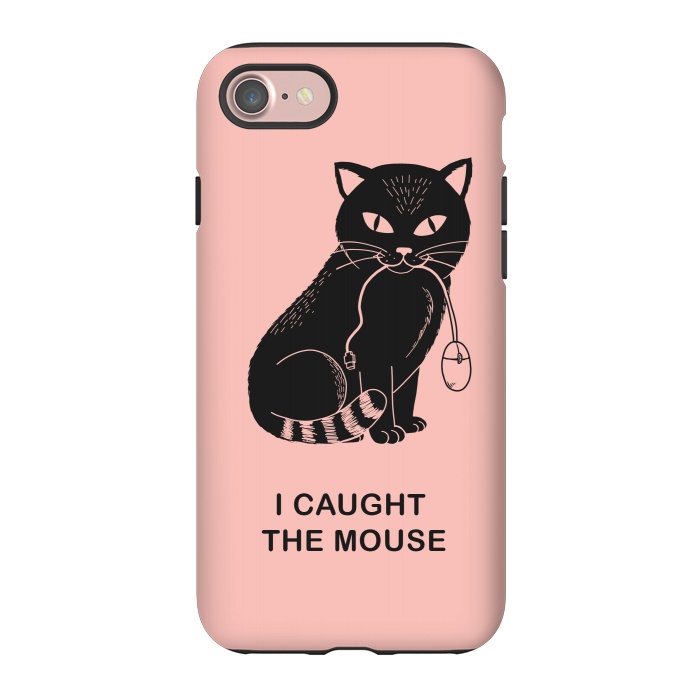 iPhone 7 StrongFit I caugth the mouse rose by Coffee Man