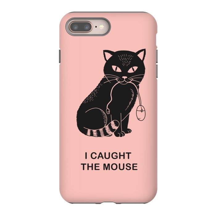 iPhone 7 plus StrongFit I caugth the mouse rose by Coffee Man