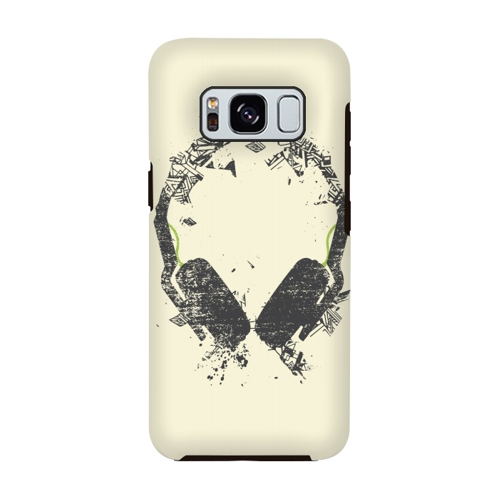 Galaxy S8 StrongFit Art Headphones by Sitchko