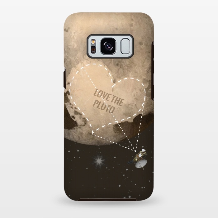 Galaxy S8 plus StrongFit Love the Pluto by Sitchko
