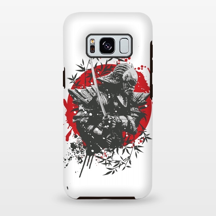 Galaxy S8 plus StrongFit Black Samurai by Sitchko