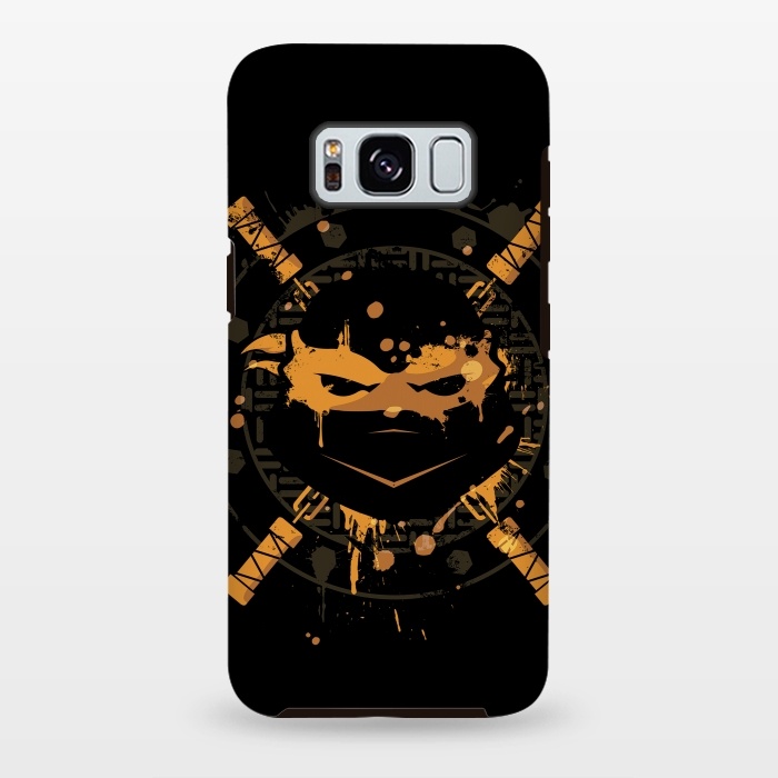 Galaxy S8 plus StrongFit Michelangelo Turtle by Sitchko