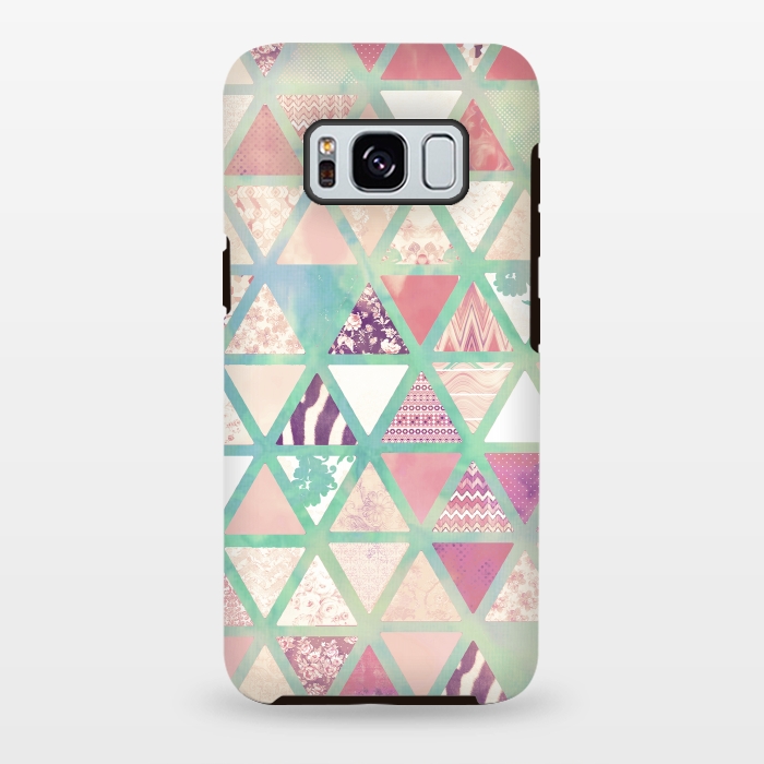 Galaxy S8 plus StrongFit Triangles sc by Girly Trend