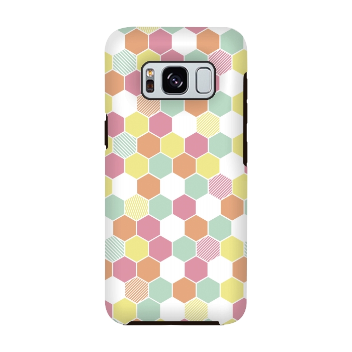 Galaxy S8 StrongFit Geo Hex by Alice Perry Designs