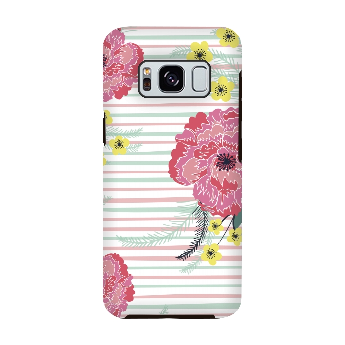 Galaxy S8 StrongFit Tea Party by Alice Perry Designs