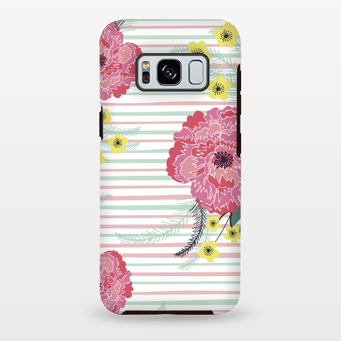 Galaxy S8 plus StrongFit Tea Party by Alice Perry Designs