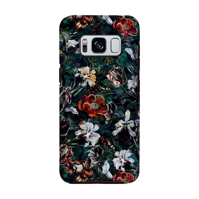 Galaxy S8 StrongFit Floral Pattern VI by Riza Peker