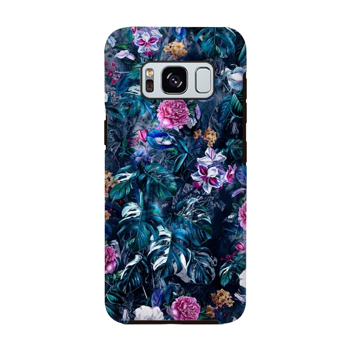 Galaxy S8 StrongFit Floral Pattern VII by Riza Peker