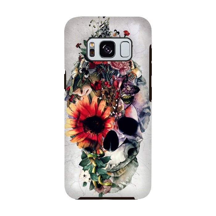 Galaxy S8 StrongFit Two Face Skull by Riza Peker