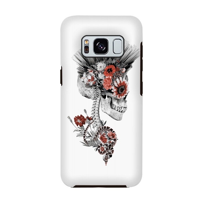 Galaxy S8 StrongFit Momento Mori Punk II by Riza Peker