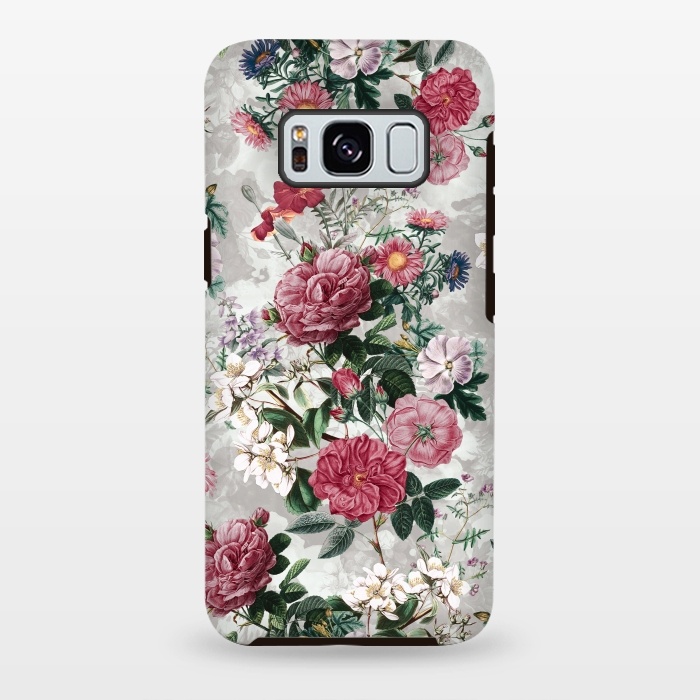 Galaxy S8 plus StrongFit Floral Pattern III by Riza Peker