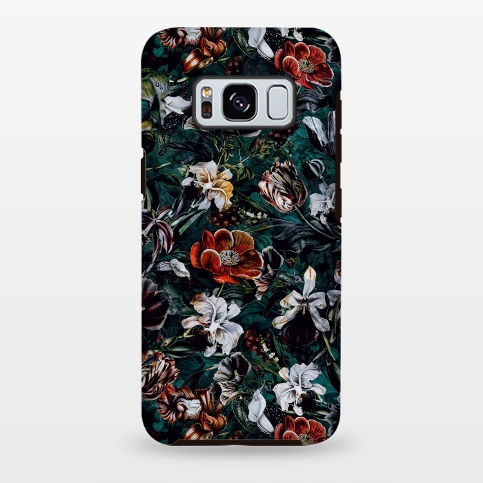 Galaxy S8 plus StrongFit Floral Pattern VI by Riza Peker