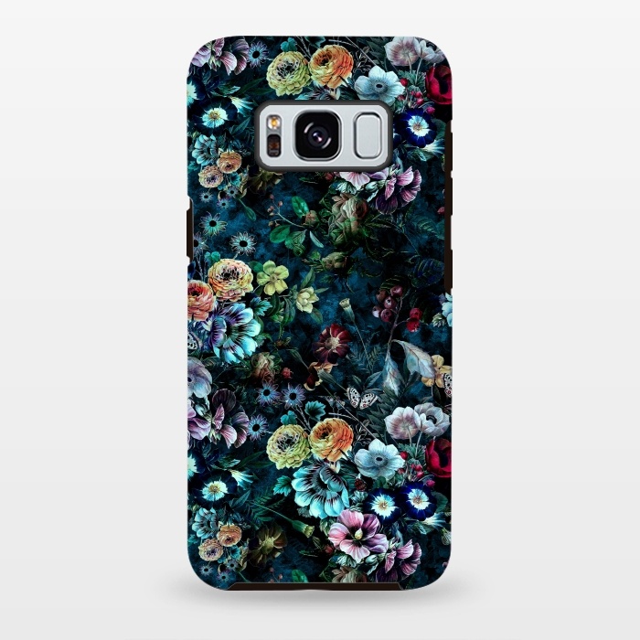 Galaxy S8 plus StrongFit Floral Pattern VIII by Riza Peker