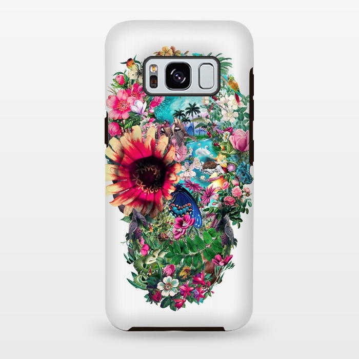 Galaxy S8 plus StrongFit Summer Skull II by Riza Peker