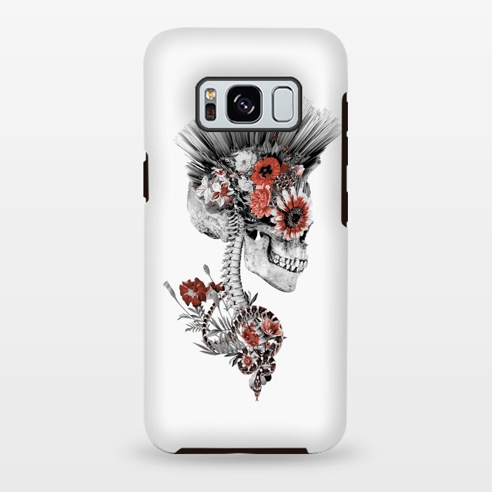 Galaxy S8 plus StrongFit Momento Mori Punk II by Riza Peker