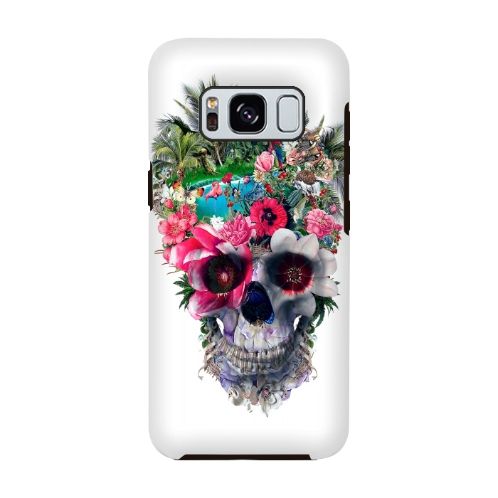 Galaxy S8 StrongFit Summer Skull III by Riza Peker