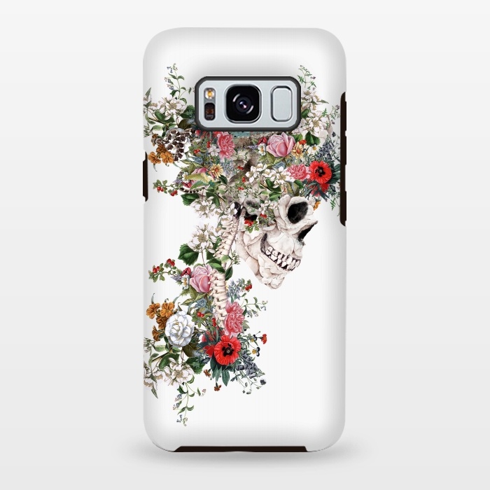 Galaxy S8 plus StrongFit Skull Queen by Riza Peker