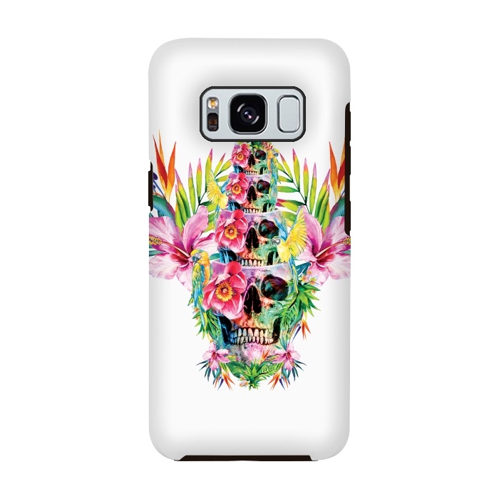 Galaxy S8 StrongFit The Skull Tower by Riza Peker