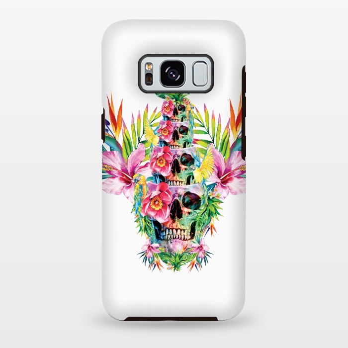 Galaxy S8 plus StrongFit The Skull Tower by Riza Peker