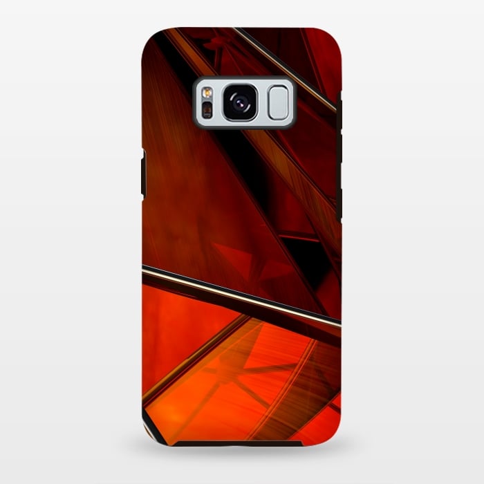 Galaxy S8 plus StrongFit Red Plexus by Adoryanti