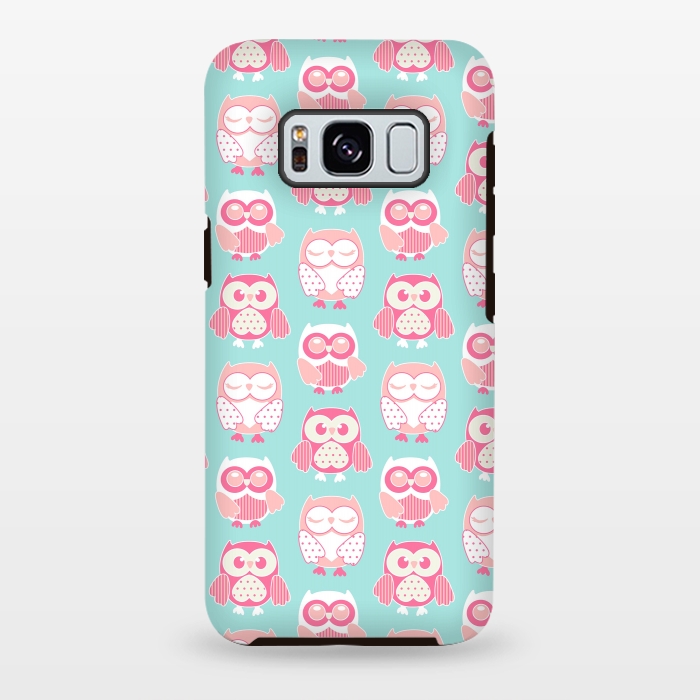Galaxy S8 plus StrongFit Owls by Leska Hamaty