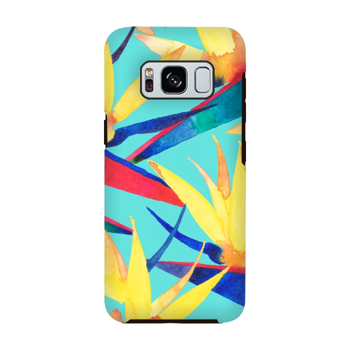 Galaxy S8 StrongFit Summer Tropics by Amaya Brydon