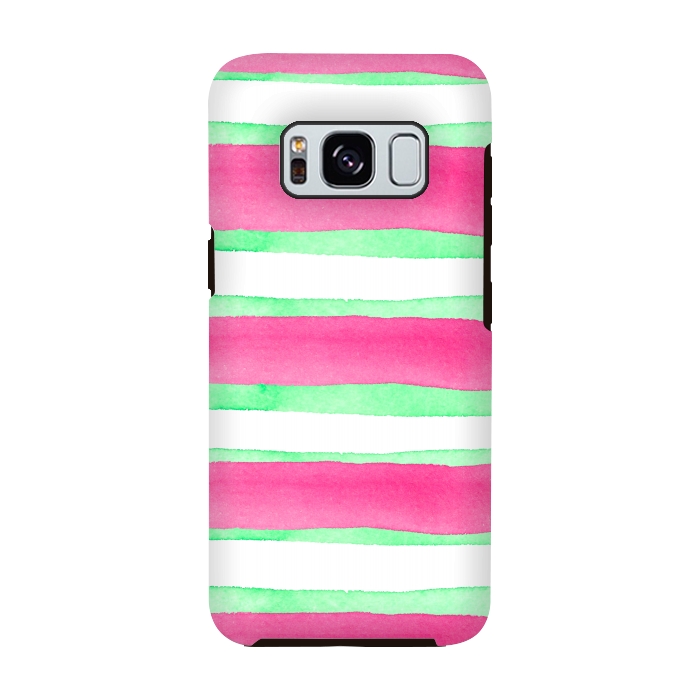 Galaxy S8 StrongFit Peppermint Candy by Amaya Brydon