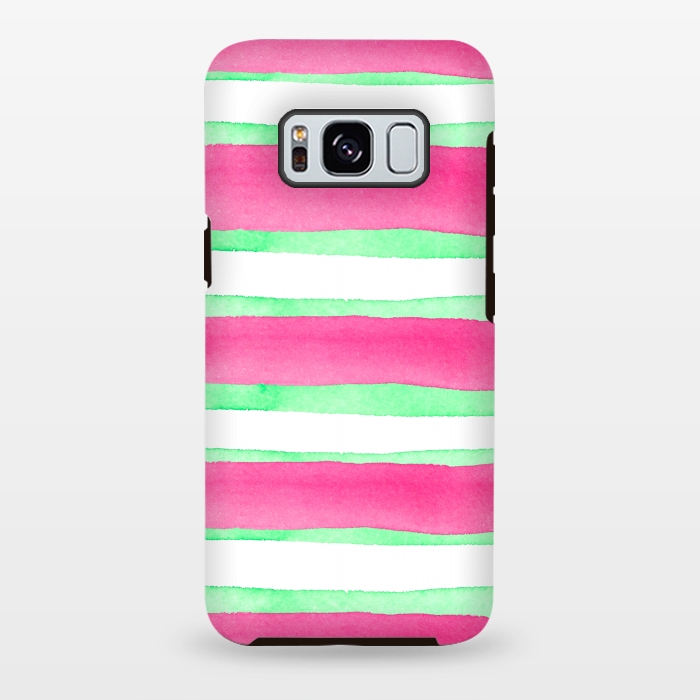 Galaxy S8 plus StrongFit Peppermint Candy by Amaya Brydon
