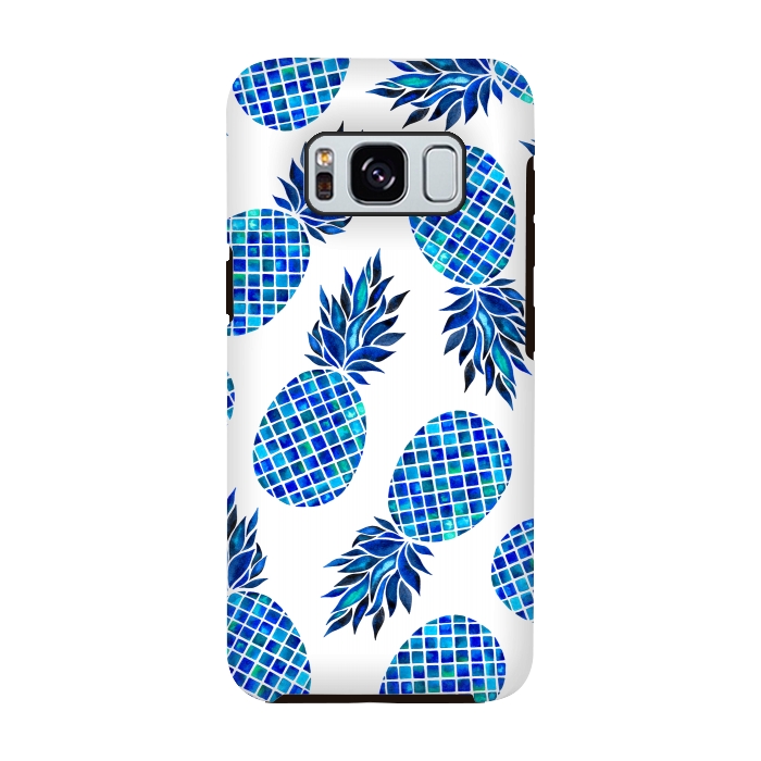 Galaxy S8 StrongFit Sea Pineapples by Amaya Brydon