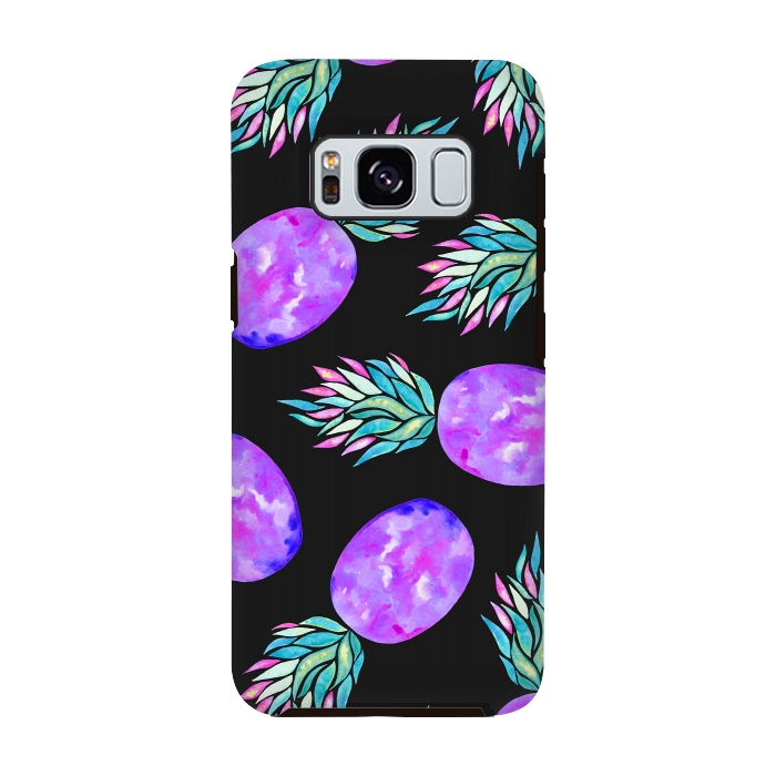 Galaxy S8 StrongFit Pineapple a la mode by Amaya Brydon