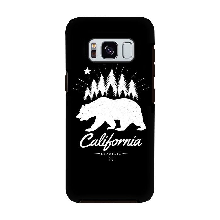 Galaxy S8 StrongFit California Republic by Mitxel Gonzalez