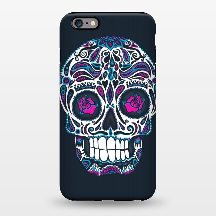 iPhone 6/6s plus StrongFit Calavera IV Neon  by Wotto