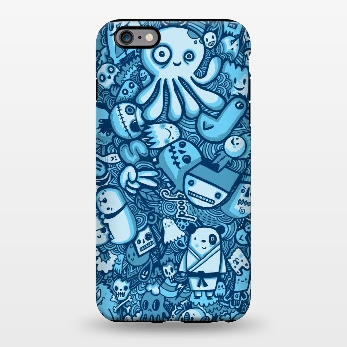 iPhone 6/6s plus StrongFit Raindrops and Doodles by Wotto