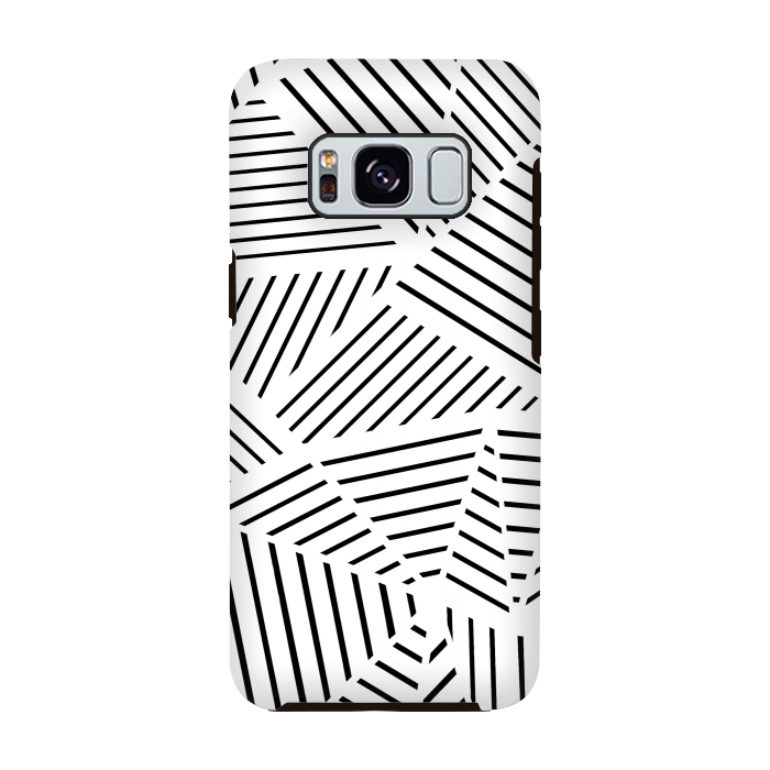 Galaxy S8 StrongFit AB Linear Zoom White by Project M