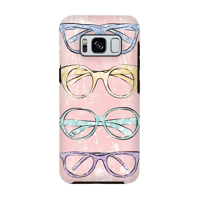 Galaxy S8 StrongFit Funky Glasses by Martina