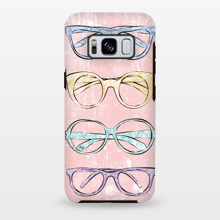 Galaxy S8 plus StrongFit Funky Glasses by Martina