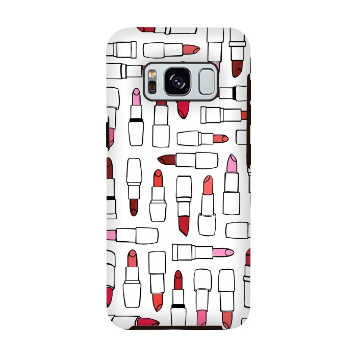 Galaxy S8 StrongFit Lipstick Love by Martina