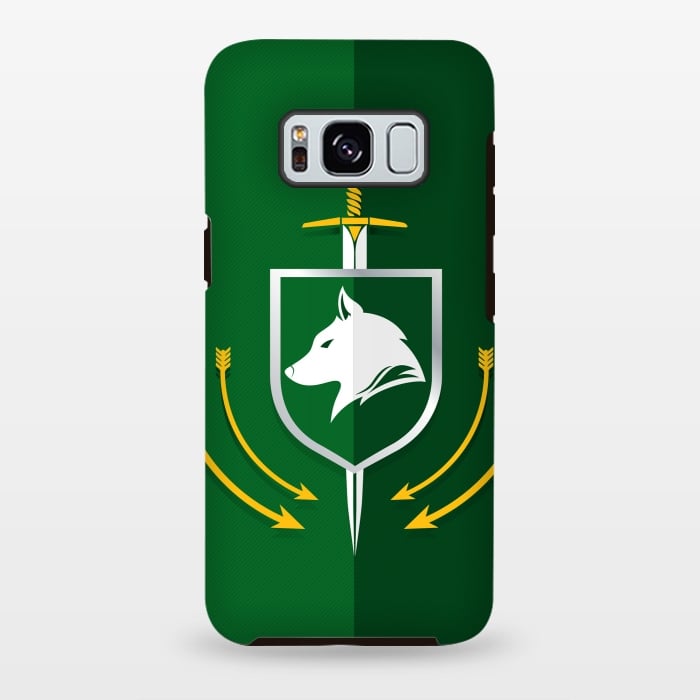 Galaxy S8 plus StrongFit Legion of the Wolf by Alejandro Orjuela