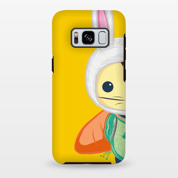 Galaxy S8 plus StrongFit Little Bunny by Alejandro Orjuela