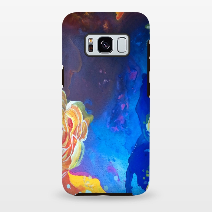 Galaxy S8 plus StrongFit Mad Lucy's Golden Roses by ANoelleJay