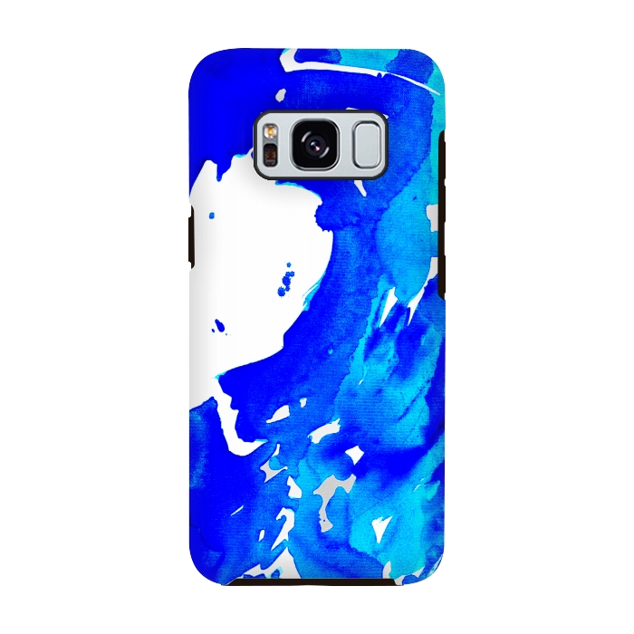Galaxy S8 StrongFit Save The Water Watercolour by ANoelleJay