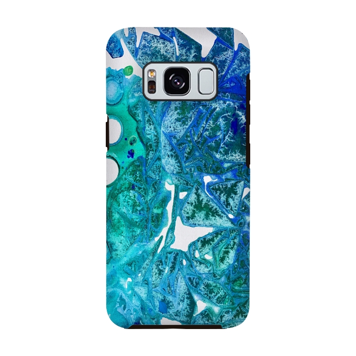 Galaxy S8 StrongFit Sea Leaves by ANoelleJay