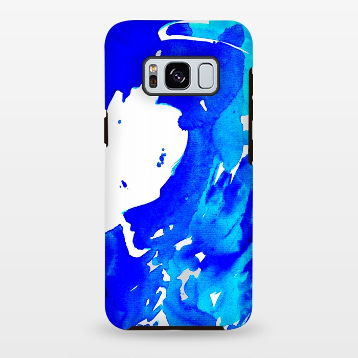Galaxy S8 plus StrongFit Save The Water Watercolour by ANoelleJay