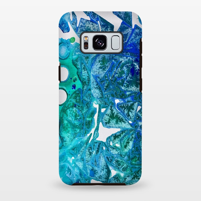 Galaxy S8 plus StrongFit Sea Leaves by ANoelleJay