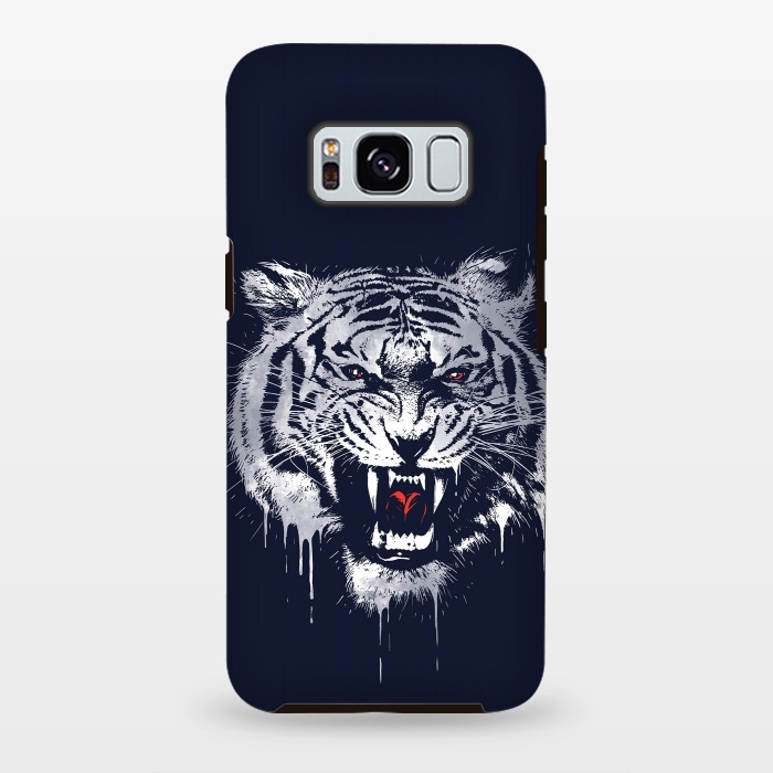 Galaxy S8 plus StrongFit Melting Tiger by Steven Toang