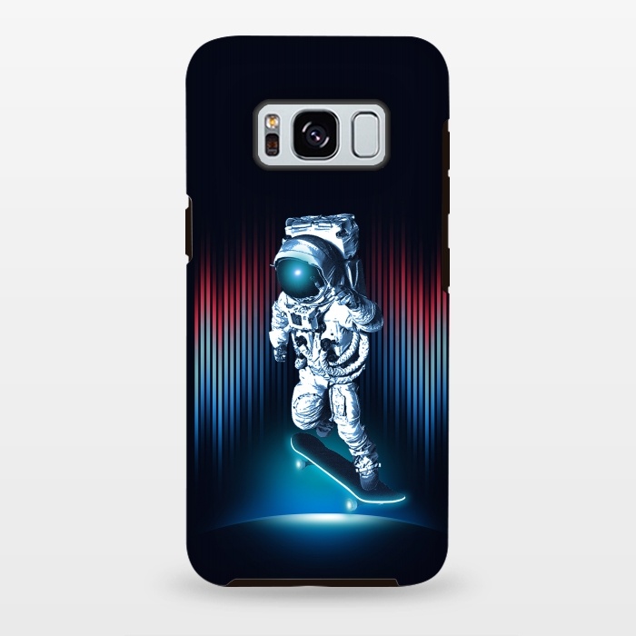 Galaxy S8 plus StrongFit Space Skater by Steven Toang