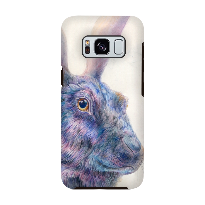 Galaxy S8 StrongFit Black Rabbit by Brandon Keehner
